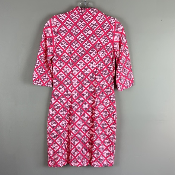 Katherine Way Pressed Flowers Pink And White Dress Size XS - Picture 2 of 13